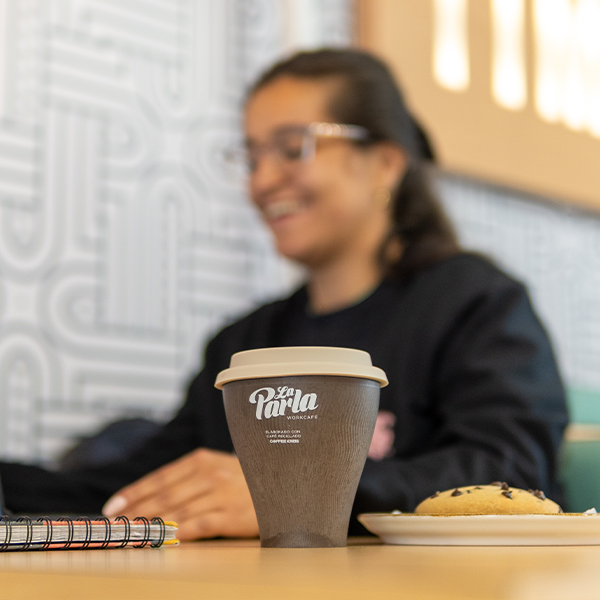 Vaso La Parla – Hecho con Residuos de Café + Café Gratis ☕🌱